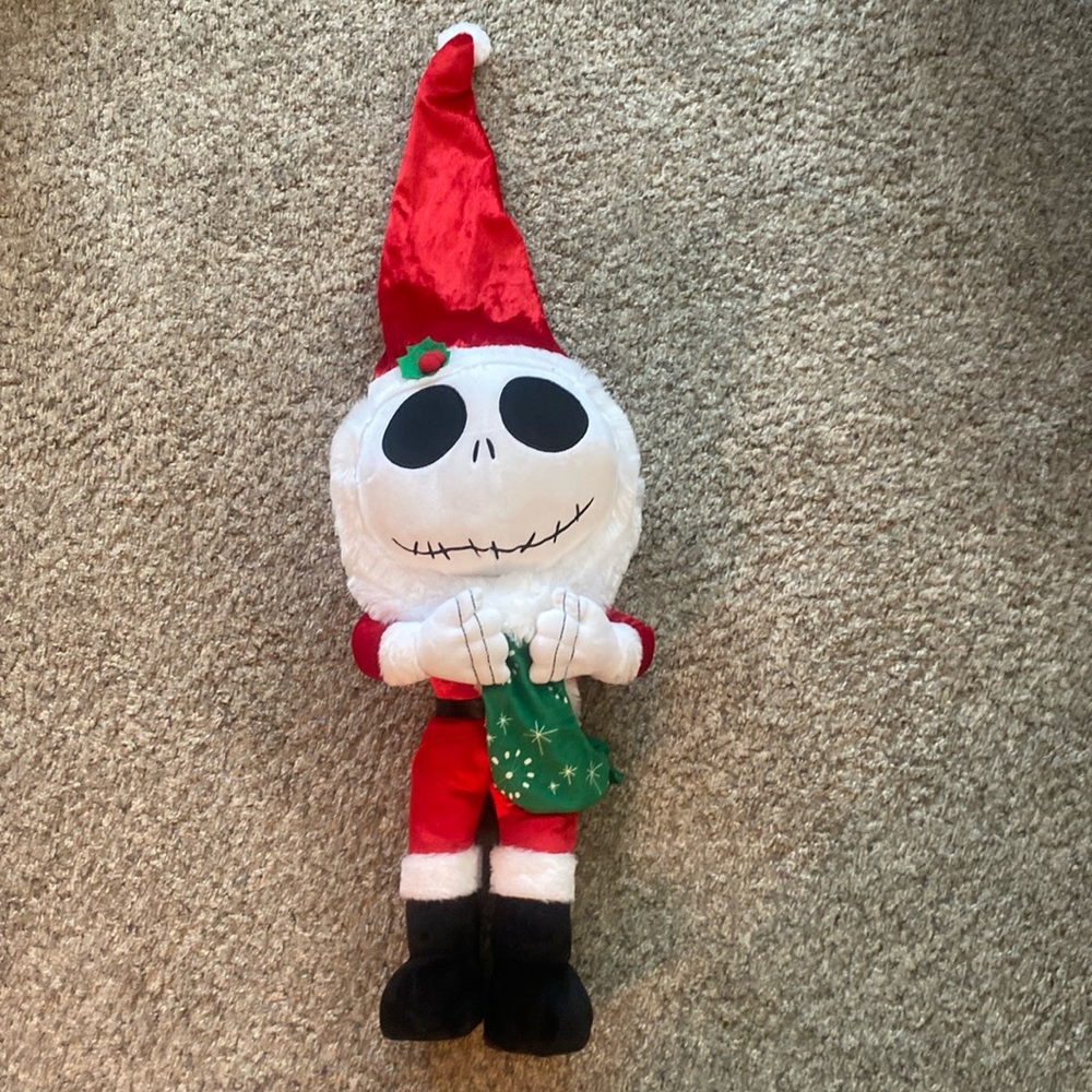 Jack Skellington Christmas door greeter. Gemmy Nightmare before Christmas